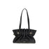 Ferragamo Soft Black Leather Shoulder Bag for Women